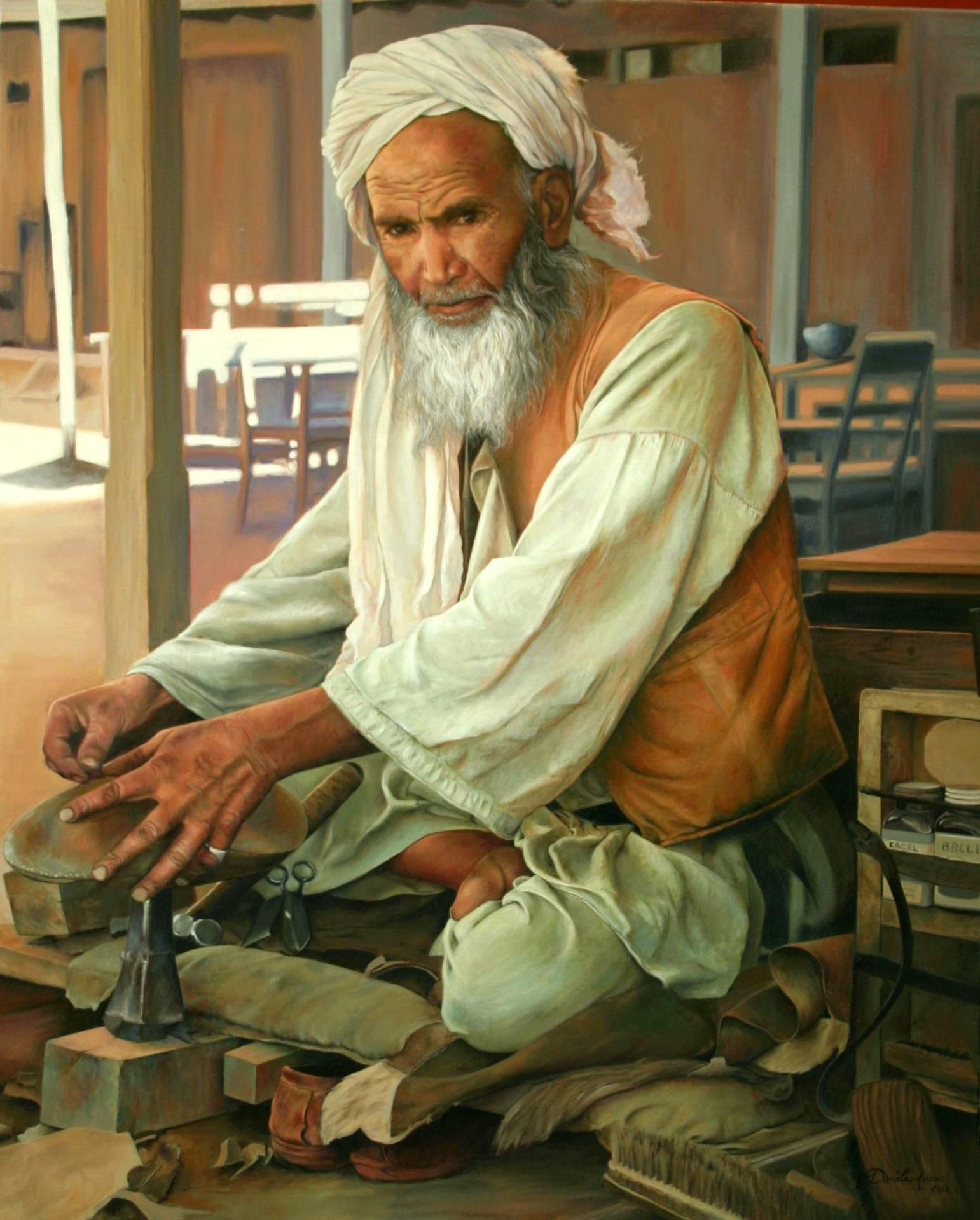 le-savetier-92 x 73 cm 